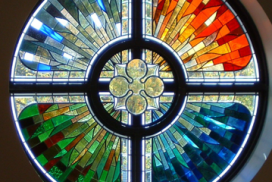 Ruth Ratcliff Memorial Window, St Luke’s Lutheran Church, Park Ridge, IL Ruth Ratcliff Memorial Window in St. Lukes Lutheran Church Park Ridge IL
